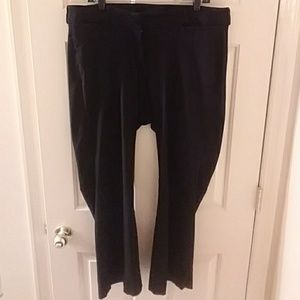 18 short "Allie"cut black dress pants